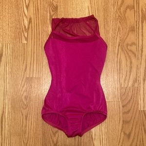 Body Wrappers Premier Collection pink leotard size 8-10